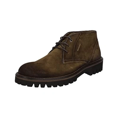 Abbildung von Josef Seibel Herren Schnürstiefeletten Romed 03,Weite G (Normal),Wechselfußbett,Chukka Boots,schnürboots,Stiefel,Bootee,Braun (Tabak),44 EU