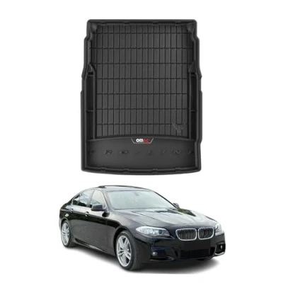 Abbildung von Kofferraumwanne Laderaumwanne kompatibel mit BMW 5er F10 2010 2017 OMAC Premium 3D Schwarz