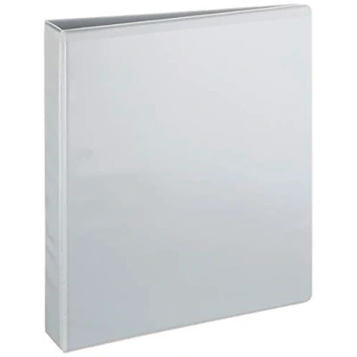Abbildung von Esselte 49709 Ringbuch Präsentation, mit Taschen, A4, PP, 2 Ringe, 30 mm, weiss