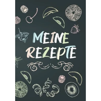 Abbildung von Rezeptbuch Zum Selberschreiben: Meine Rezepte DIY Kochbuch Mit Register 140
