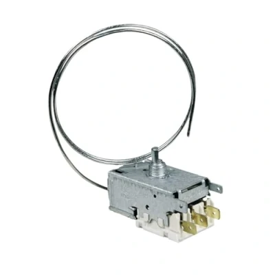 Abbildung von Thermostat Kühlschrank Kühl Gefrierkombination Ranco K59 S1899/500 650mm Kapillarrohr 3x6,3mmAMP passend Whirlpool 481228238084 Indesit C00311858 Ersatz für Atea A13 0584H