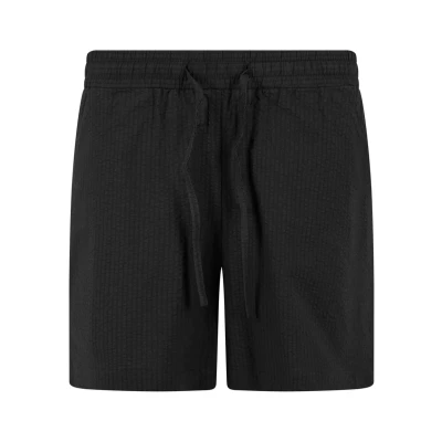Abbildung von Urban Classics Seersucker Shorts, Damen, Größe: 4XL, Black