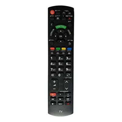 Abbildung von Aurabeam Ersatz TV Fernbedienung kompatibel mit Panasonic TX L37D25E Fernseher