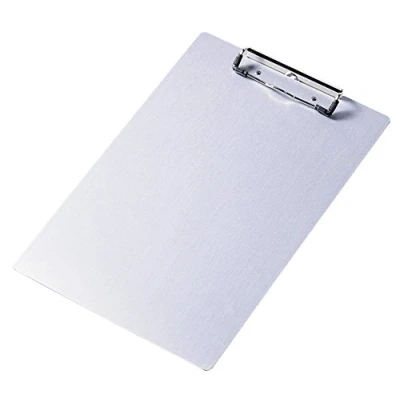 Abbildung von Durable Aluminium Klemmbrett DIN A4, silber, mit Klemmfeder 227 x 344 1 mm, 339023