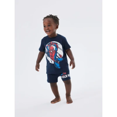Abbildung von Name it Nmmnow Spiderman Nachtwäsche Set für Kinder, Größe: 86/92, Dark sapphire
