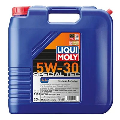 Abbildung von Liqui Moly Special Tec LL 5W 30 20l Motoröl 1194 VOLKSWAGEN: Golf 5 Schrägheck, 4 7 Schrägheck