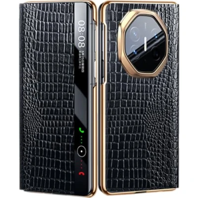 Abbildung von TECSHINE Intelligentes Handyhülle für Huawei Mate XT. Magnetverschluss, Hülle/Ledertasche/Smart Leder Handy Case MateXT