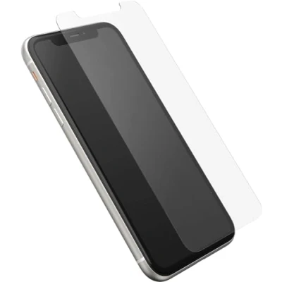 Abbildung von OtterBox Trusted Glass Displayschutz für iPhone 11 / XR gehärtetes Glas, Schutz vor Brüchen, Kratzern und Stürzen
