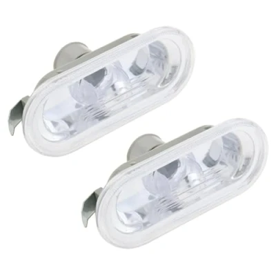 Abbildung von Be In Your Mind 2 Stück kristallklare Seitenblinker Repeater Licht kompatibel mit VW Golf MK4 19972004 Passat 1J0949117
