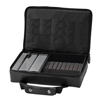 Abbildung von Casemaster The Pro Leatherette Dart Case Etui, Schwarz, Einheitsgröße