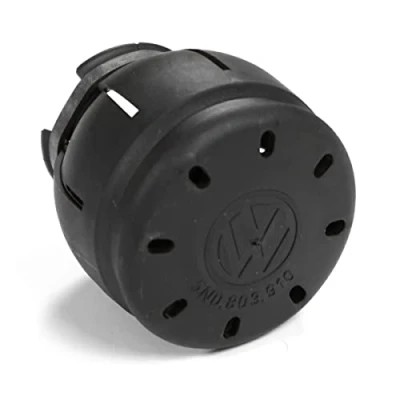 Abbildung von Volkswagen 5N0803910 Abdeckkappe Schutzkappe Anhängervorrichtung schwenkbar Kugelkopf, schwarz