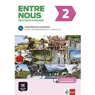 Abbildung von Entre nous 2 A2: Kurs und Übungsbuch mit Audio CD