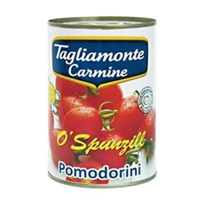 Abbildung von 24x Tagliamonte Pomodorini Kirschtomaten sauce aus Italien 100% Italienische Tomaten dose 400g