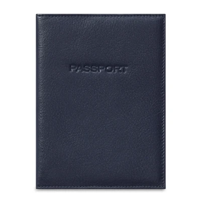 Abbildung von Picard Reisepass Hülle Passport 8894, Farbe Ozean/Blau, Napparindsleder, 14x11x1cm; Umschlag für Reisepass, Lederblenden um zu fixieren