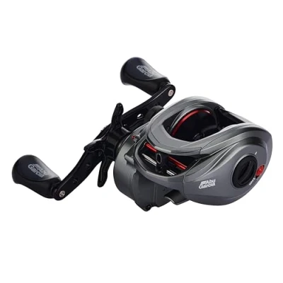 Abbildung von Abu Garcia Max Low Profile Baitcaster Rolle RH 60 Multirolle