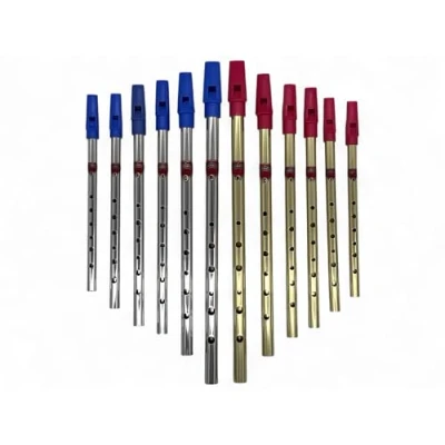 Abbildung von Tin Whistle Generation Irische Flöte Penny Nickel Messing (Messing, C)