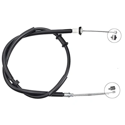 Abbildung von f.becker_line Handbremsseil Trommelbremse Links (11710997) kompatibel mit FIAT Panda Van Seilzug Bremsanlage Bremsseil Handbremszug