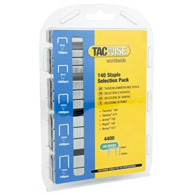 Abbildung von Tacwise Heftklammern Multipack 140 verzinkt 140/6, 140/8, 140/10, 140/