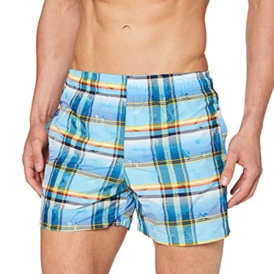 Abbildung von Fashy Herren Bermudas, Mehrfarbig Gemustert, XL