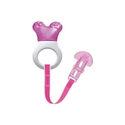 Abbildung von MAM Mini Cooler &amp; Clip, Zahnstocher und Beißring, Rosa