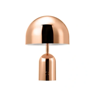 Abbildung von Tom Dixon LED Akku Tischlampe Bell Portable, kupferfarben