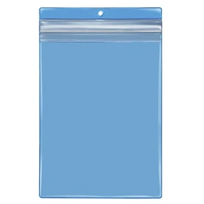 Abbildung von 5 x Veloflex Schnellverschlussbeutel Velobag A5 PVC blau