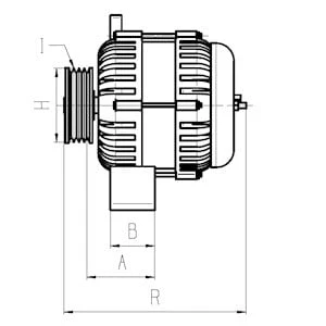 Abbildung von Drehstromgenerator HC CARGO F 032 116 848
