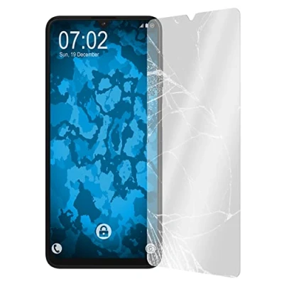 Abbildung von PhoneNatic 2er Pack Glas Folie klar kompatibel mit Samsung Galaxy A12 Schutzglas für