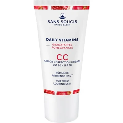 Abbildung von Sans Soucis Cc Cream Color Correction Anti Fatigue Spf 20 Pomegranate