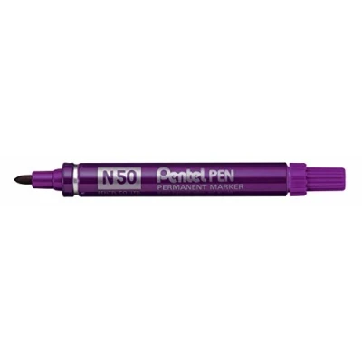 Abbildung von Pentel Pen Permanentmarker, Violett, 12 Stück