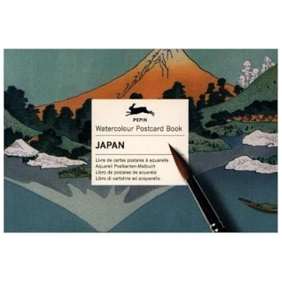 Abbildung von Japan: Watercolour Postcard Book / Postkarten Malbuch (Watercolour Books)