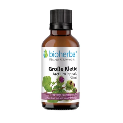 Abbildung von bioherba Grosse Klette Tropfen Tinktur 50 ml
