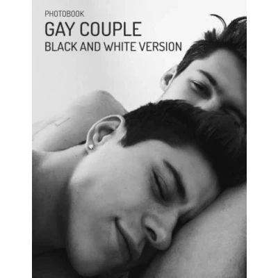 Abbildung von Gay Couple Black And White Version Photobook: Beautiful Pictures Of For LGBTQ To Decor Room, Houses