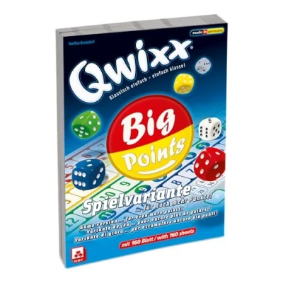 Abbildung von Nürnberger Spielekarten Verlag GmbH Spiel, Qwixx Big Points Zusatzblöcke, für 2 5 Spieler, ab 8...