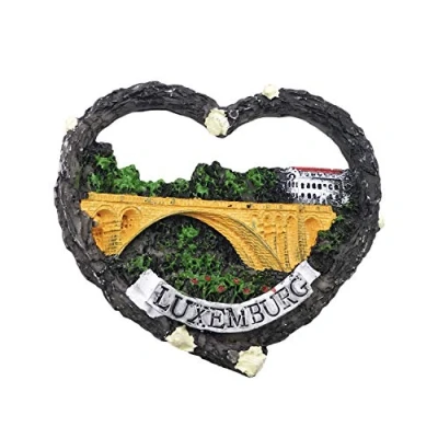 Abbildung von Luxemburg 3D Kühlschrankmagnet Tourist Souvenirs Aufkleber Home &amp; Kitchen Dekoration aus China