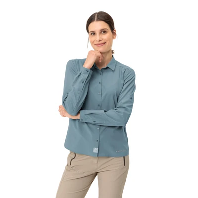 Abbildung von VAUDE Hemd Bluse Women&#039;s Rosemoor LS Shirt IV Nordic Blue 34