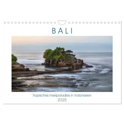 Abbildung von Bali, tropisches Inselparadies in Indonesien (Wandkalender 2025 DIN A4 quer), CALVENDO Monatskalender