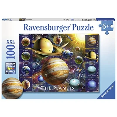 Abbildung von Ravensburger The Planets 100 Piece Jigsaw Puzzle with Extra Large Pieces for Kids Age 6 Years and Up