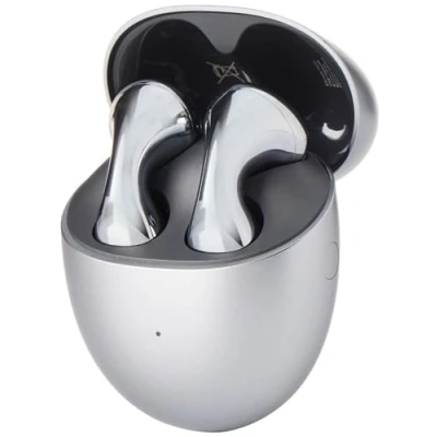 Abbildung von HUAWEI FreeBuds 5 TWS Bluetooth Kopfhörer, Ultra magnetischer Lautsprecher, Kontinuierliche Kurven für eine optimale Passform, bis zu 30 Stunden Akkulaufzeit, IPX4 wasserdicht, Frostsilber