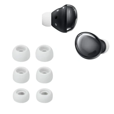 Abbildung von kwmobile 6X Polster kompatibel mit Samsung Galaxy Buds Pro 3 Größen Silikon Ohrstöpsel In Ear Kopfhörer