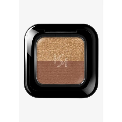Abbildung von KIKO Milano Bright DUO Eyeshadow Lidschatten, Damen, Größe: 1.8 g, 5 deep gold/satin chocolate