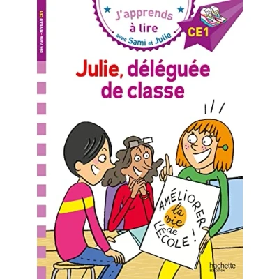 Abbildung von Sami et Julie CE1 Julie, déléguée de classe: Niveau