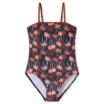 Abbildung von Schiesser Mädchen Aqua Teen Girls Größe 140 bis 176 Badeanzug, Multicolor 1_182710, 152 cm