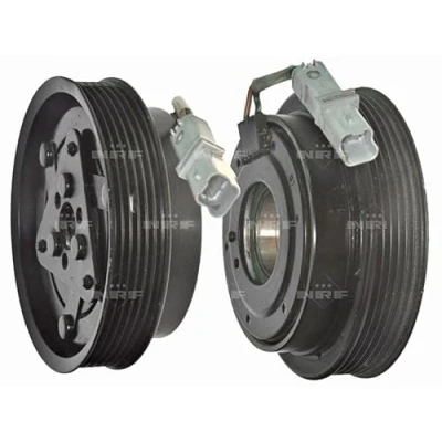 Abbildung von NRF 380147 Magnetkupplung GENUINE SANDEN SD6V12, SD7V16 125 6 NISSAN: Note I, MICRA 3, Juke, RENAULT: ESPACE 4, CLIO TWINGO 2, FORD: KA Schrägheck