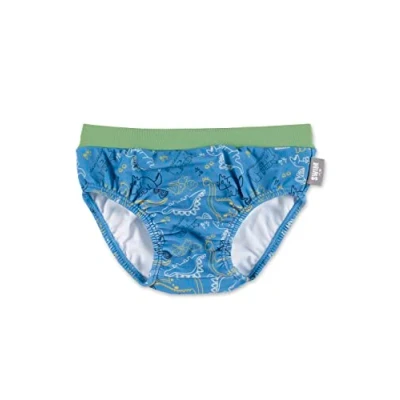 Abbildung von Sterntaler DINO Badehose Slip für Kinder, Größe: 80/86, Helles blau