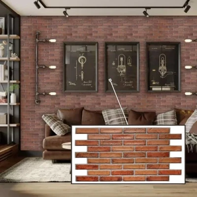 Abbildung von IKHEMalarka 3D Wandpaneel 4qm/10 Stück PVC FLIESEN Wandpaneele, BxL: 50,00x92,00 cm, 4,00 qm, Wandverkleidung Verkleidung Imitation OF STONE Stein