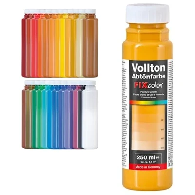 Abbildung von decotric Decolor Abtönfarbe Karamel 250ml I Dispersionsfarbe für dekorative Anstriche und wasserbasierten Materialien Hohe Farbkraft &amp; Ergiebigkeit