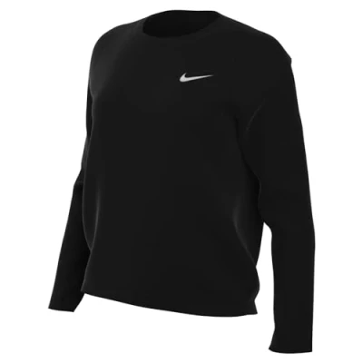 Abbildung von Nike Performance Pacer CREW Langarmshirt, Damen, Größe: XL, Black/silver