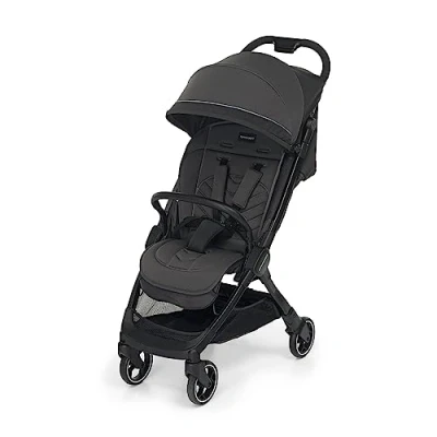 Abbildung von Foppapedretti Ciao Leichter Kinderwagen mit Selbstschließung, Grau