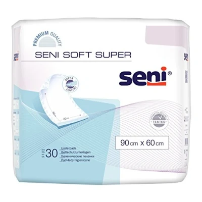 Abbildung von SENI Soft Super Bettschutzunterlage 90x6 30 St